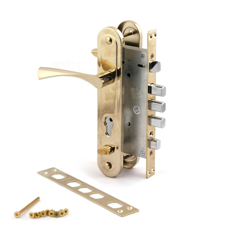 Замки врезные, Замок врезной Apecs T-0523-C-G-R, «Сезон торговли»