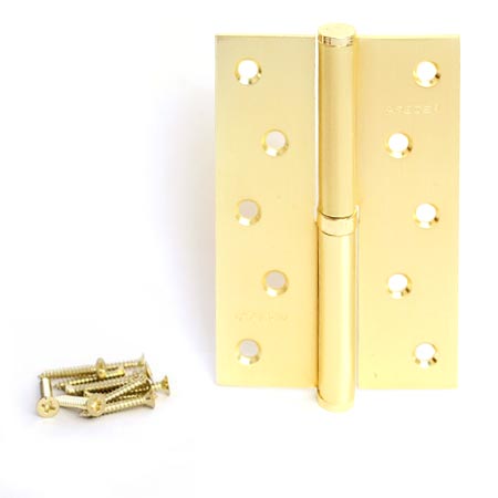 Петли, Петля врезная Apecs 120*80-B-Steel-GM-R, «Сезон торговли»