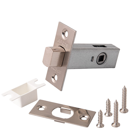 Задвижки дверные, Задвижка врезная Apecs L-0126-NIS, «Сезон торговли»