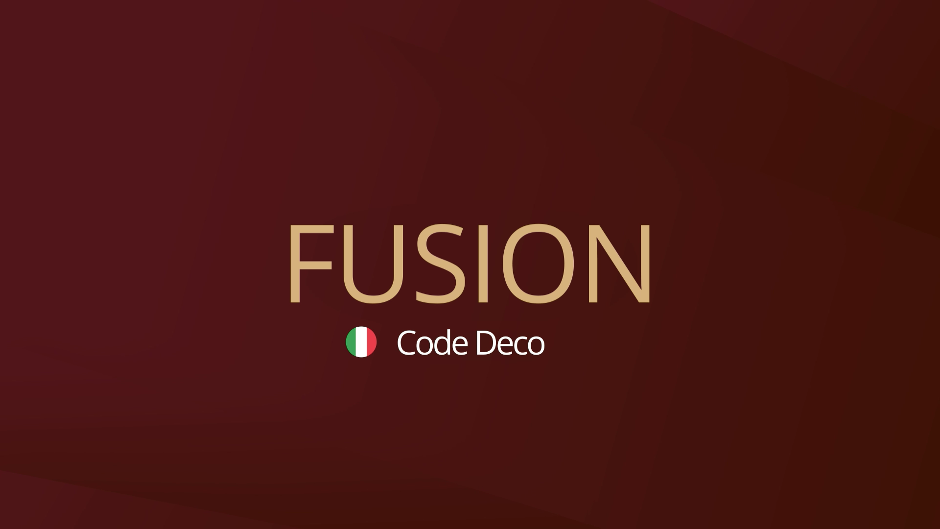 Code Deco Fusion
